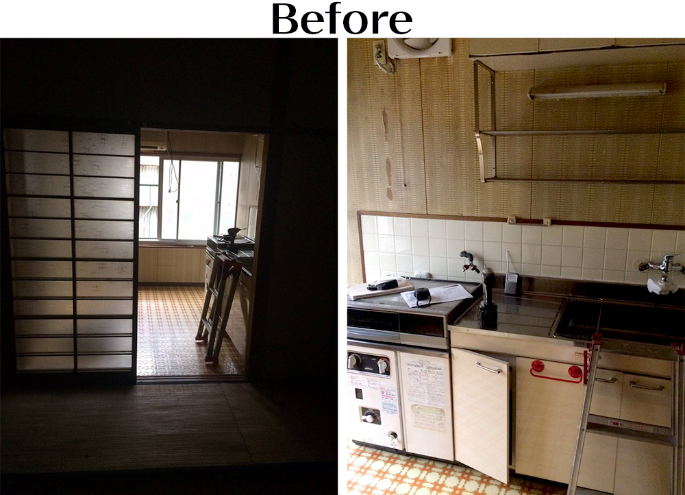 大阪府　Ｔ様邸　全改装　～居間とキッチンの２部屋をダイニングキッチンへ～