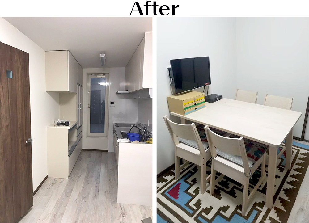 大阪府　Ｔ様邸　全改装　～居間とキッチンの２部屋をダイニングキッチンへ～